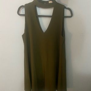 Gianni Bini Army Green Dress